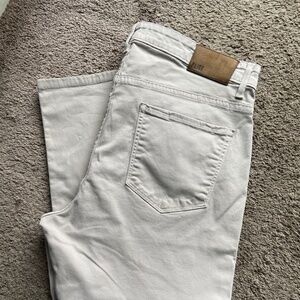 Paige Jeans Mens 34 NORMANDIE Chinos Khaki Pants Flint Gorpcore Preppy
